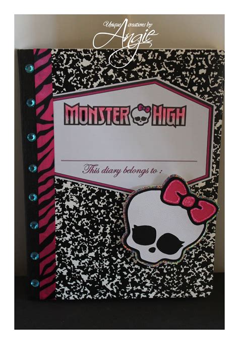 monster high diary